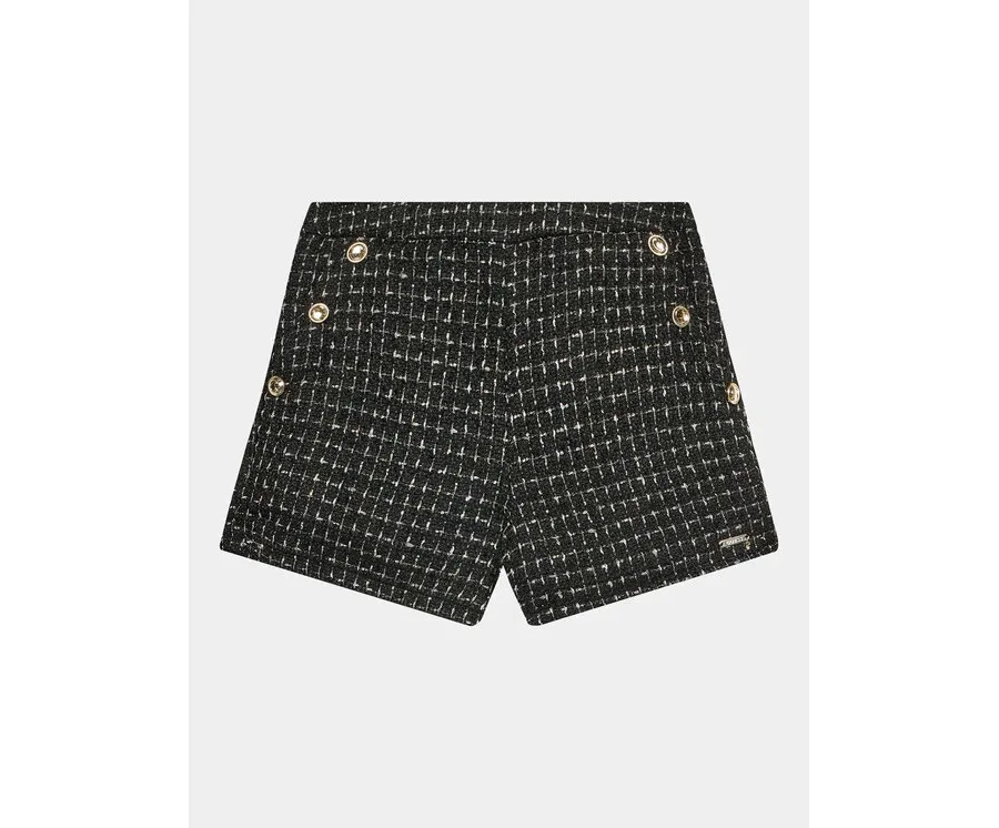 obrazek 1 Guess Szorty materiałowe J3BD02 WFRF0 Czarny Regular Fit