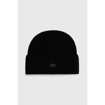 Zdjęcie Ader Error czapka wełniana Etik Logo Beanie kolor granatowy wełniana BMADFWHW0504