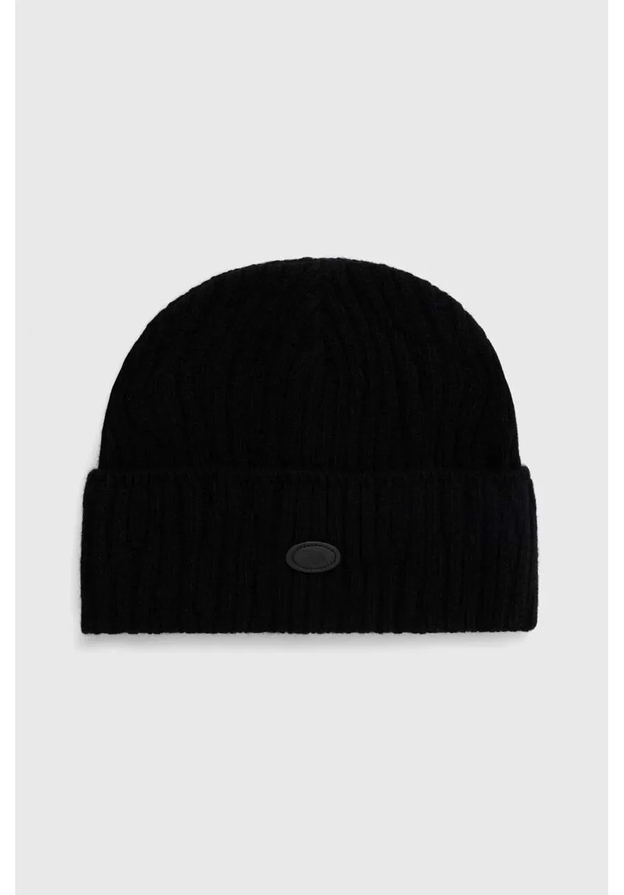 obrazek 1 Ader Error czapka wełniana Etik Logo Beanie kolor granatowy wełniana BMADFWHW0504