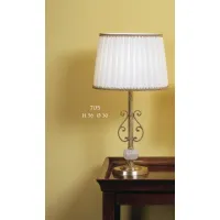 Zdjęcie Lampa stołowa z kulą ze szkła Murano z owalnym kloszem – Il Paralume Marina