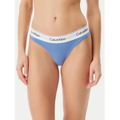 Zdjęcie Calvin Klein Underwear Stringi 0000F3786E Niebieski