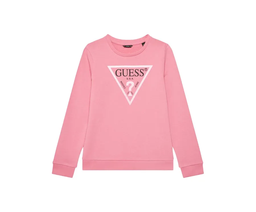 obrazek 1 Guess Bluza J74Q10 KAUG0 Różowy Regular Fit