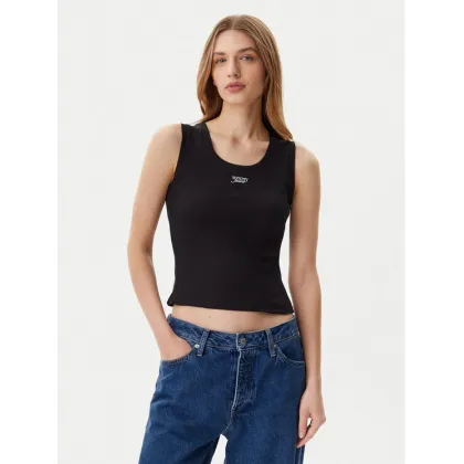Zdjęcie Tommy Jeans Top DW0DW21369 Czarny Slim Fit