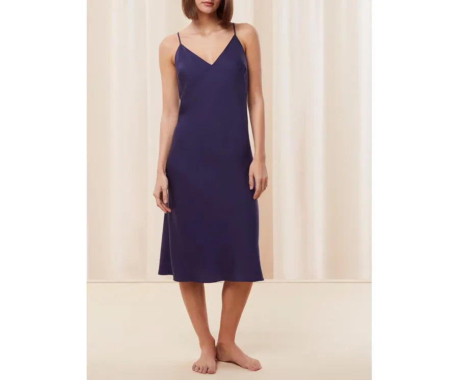 obrazek 1 Triumph Koszula nocna Silky Sensuality 10216557 Granatowy Regular Fit