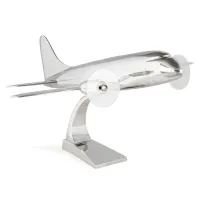 Picture Miniature of the 1930s DC-3 airplane on the desk