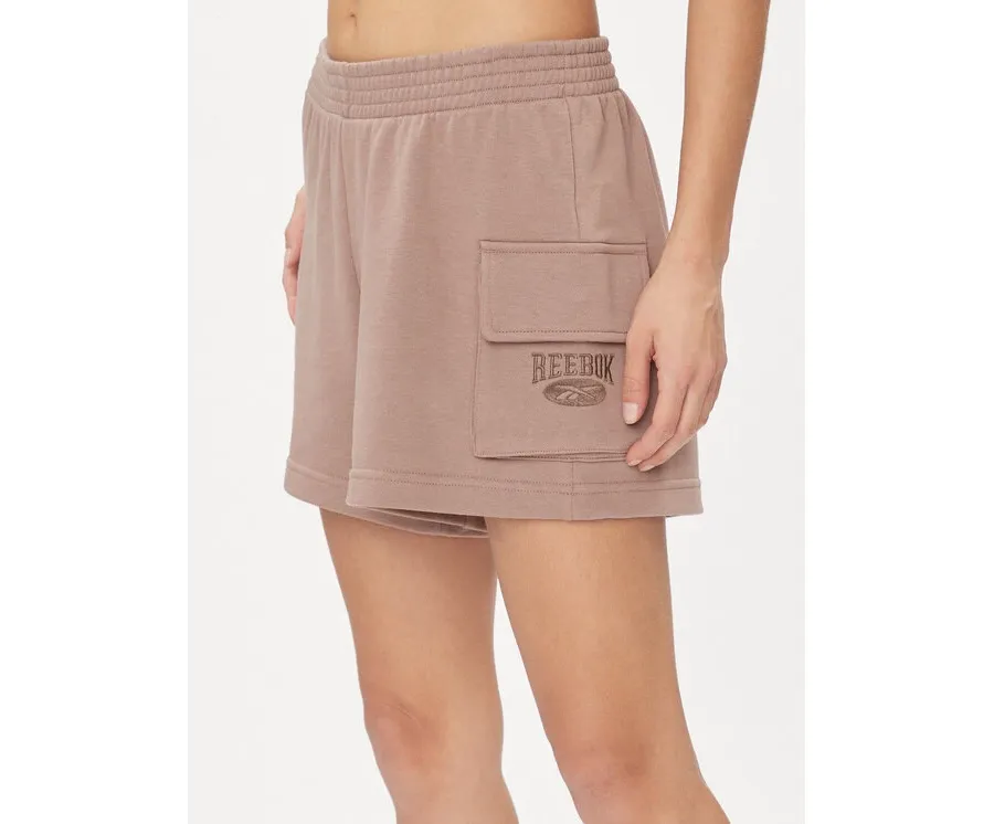 obrazek 1 Reebok Szorty sportowe Archive Essentials IL6288 Beżowy Regular Fit