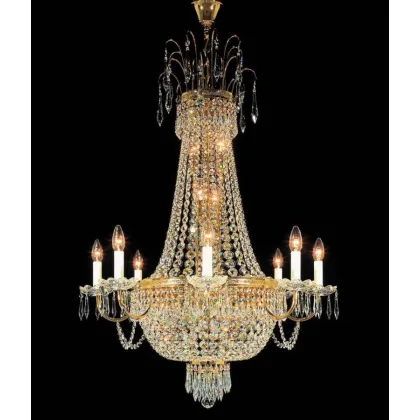 Zdjęcie Genialny kryształowy żyrandol z włoch