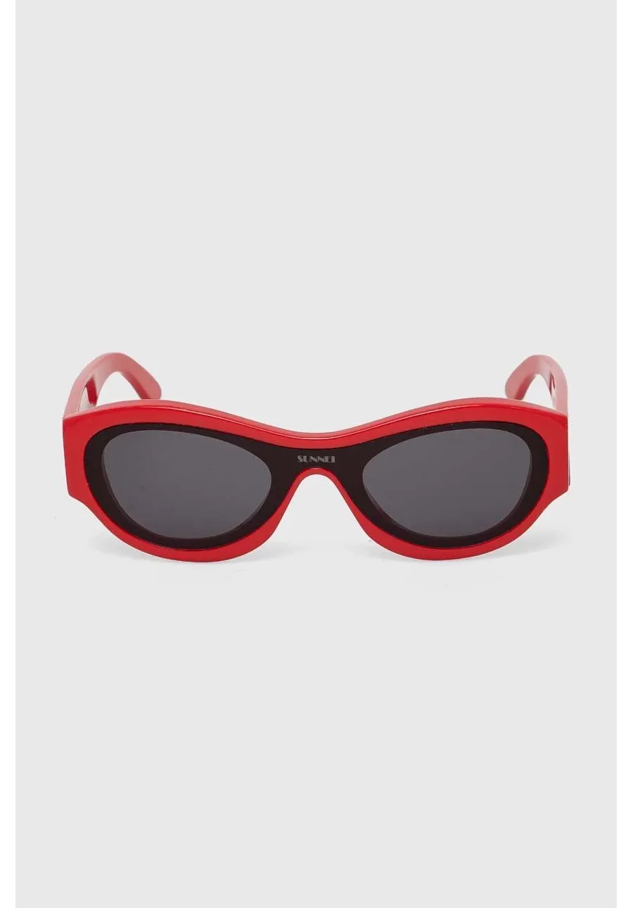 obrazek 1 Sunnei okulary przeciwsłoneczne damskie kolor czerwony MACCXEYW005