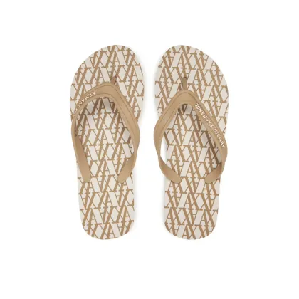 Zdjęcie Armani Exchange Japonki XDQ010 XV700 U631 Beżowy