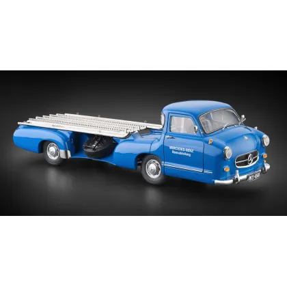 Zdjęcie Transporter samochodów wyścigowych Mercedes-Benz The blue Wonder, 1954/55