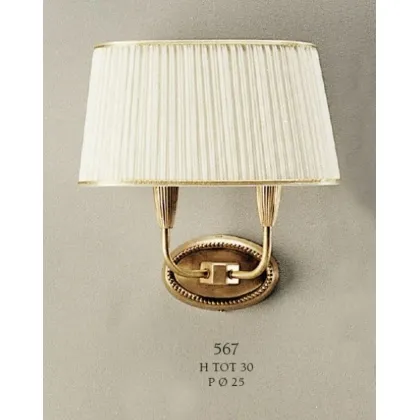 Zdjęcie Lampa ścienna z dwoma światłami o oryginalnym designie - Il Paralume Marina