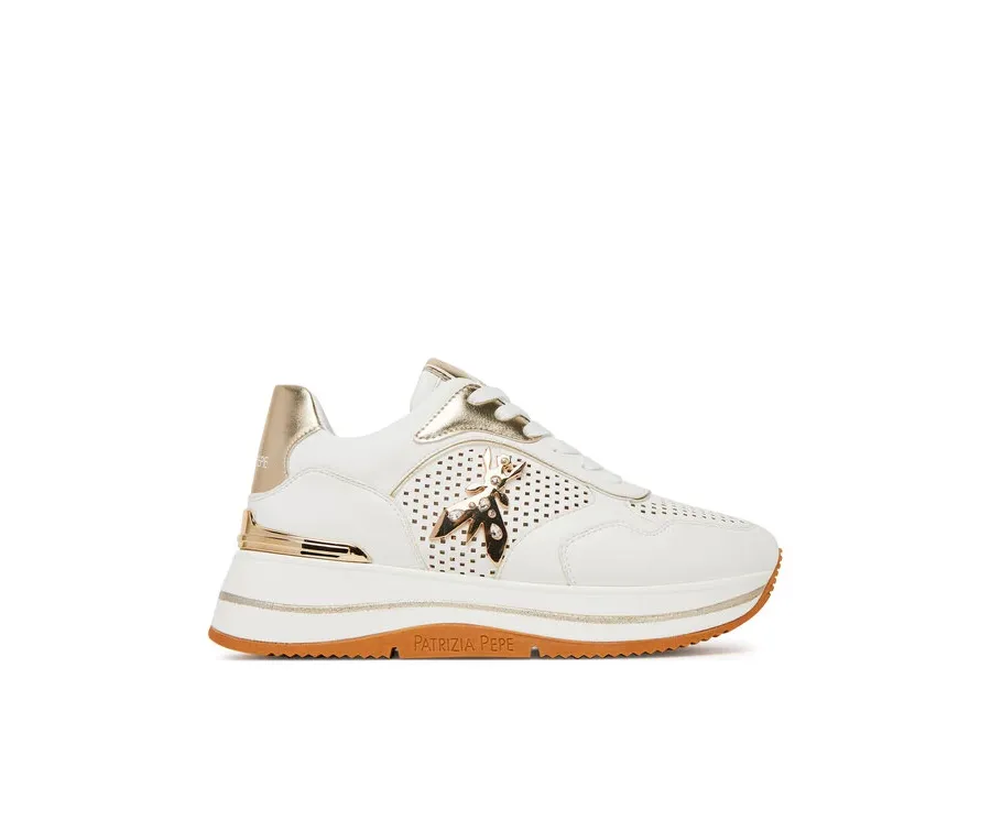 obrazek 1 Patrizia Pepe Sneakersy PPJ313 27 Biały