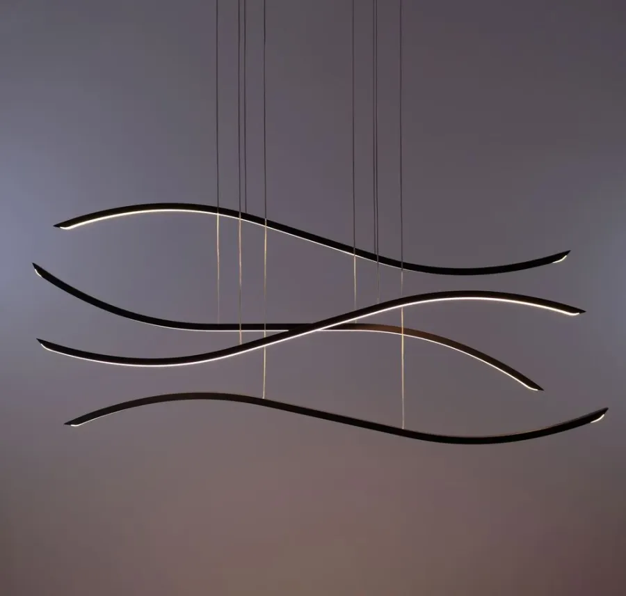 obrazek 1 Czarna lampa wisząca z serii Lil Wave