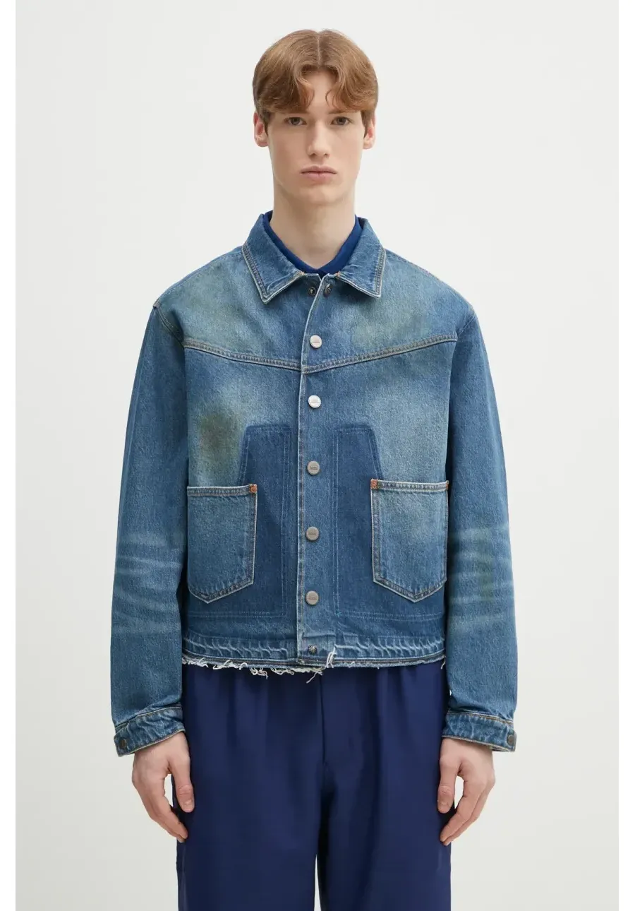 obrazek 1 Andersson Bell kurtka jeansowa Rodeo Motorcycle Denim kolor niebieski przejściowa awa676m