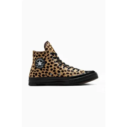 Zdjęcie Converse trampki skórzane Chuck 70 kolor beżowy A12705C