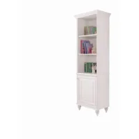 Picture White bookcase for a teenager's room - Cilek