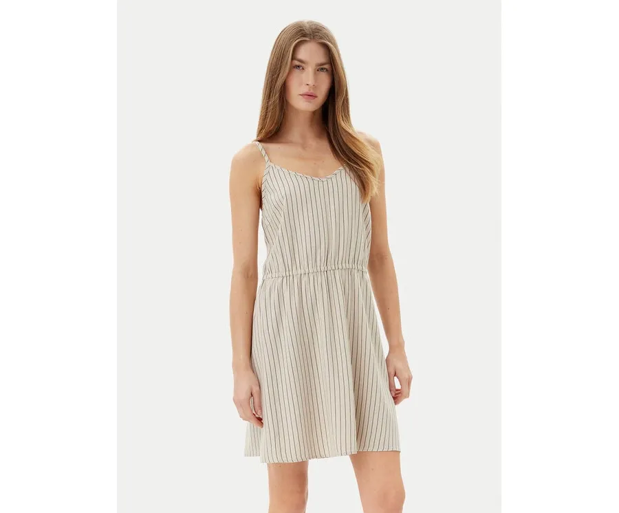 obrazek 1 Vero Moda Sukienka letnia Mymilo 10303689 Beżowy Regular Fit