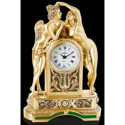 Picture Italian gold-plated clock - Luxury Products store