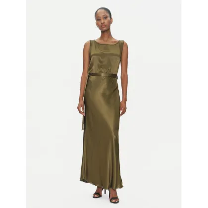 Zdjęcie ViCOLO Sukienka wieczorowa TD0766 Khaki Regular Fit