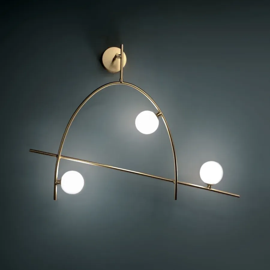 obrazek 2 Unikalna stalowa lampa ścienna Freedom LED 3x6W ,720LM, 3000K
