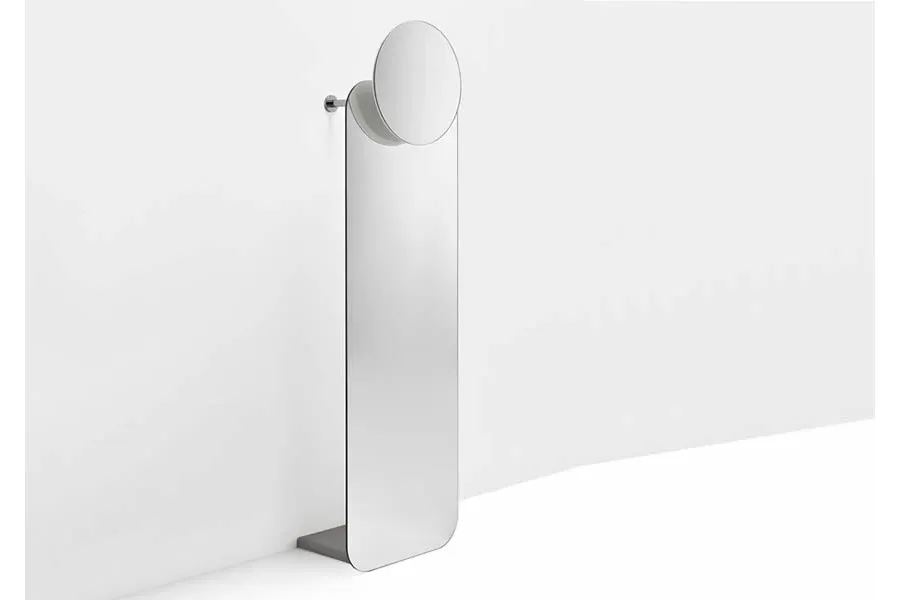obrazek 2 Szklany wieszak ścienny z lustrem - Tonelli Design
