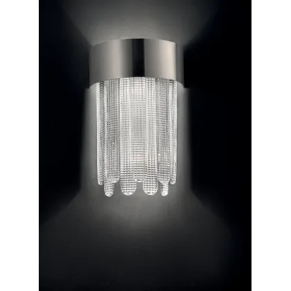 Zdjęcie Niezwykła lampa ścienna z weneckiego szkła