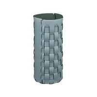Picture Bottega woven umbrella basket Ø22xH51 cm in light pastel blue