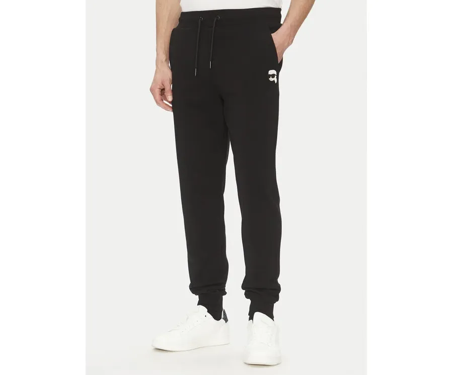 obrazek 1 KARL LAGERFELD Spodnie dresowe 705713 500900 Czarny Regular Fit