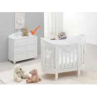 Zdjęcie Elegancka włoska komoda do sypialni dziecięcej - Italbaby