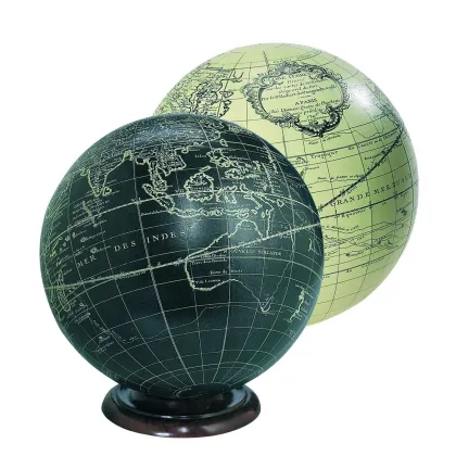 Zdjęcie Wyjątkowy globus Vaugondy w kolorze kości słoniowej (18 cm) - Authentic Models