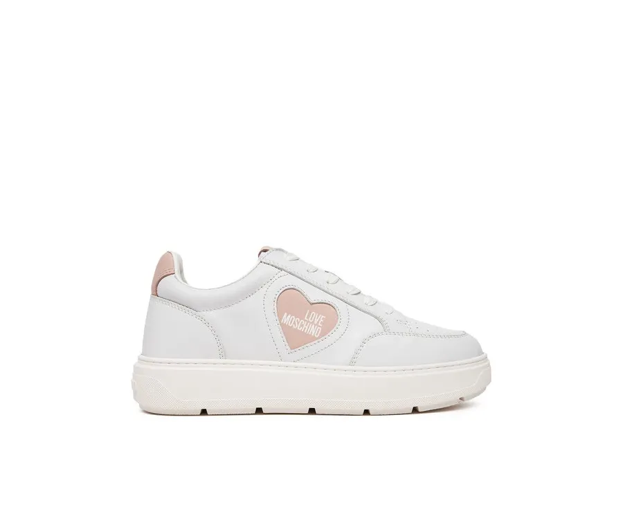obrazek 1 LOVE MOSCHINO Sneakersy JA15154G1MIA110B Biały