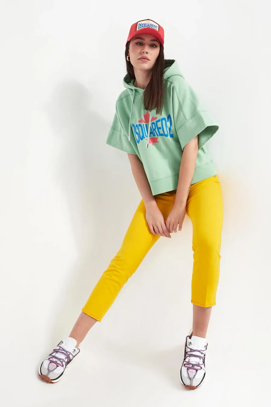 obrazek 1 Jeansy damskie Cool Girl Cropped Jean DSQUARED2 Dsquared2