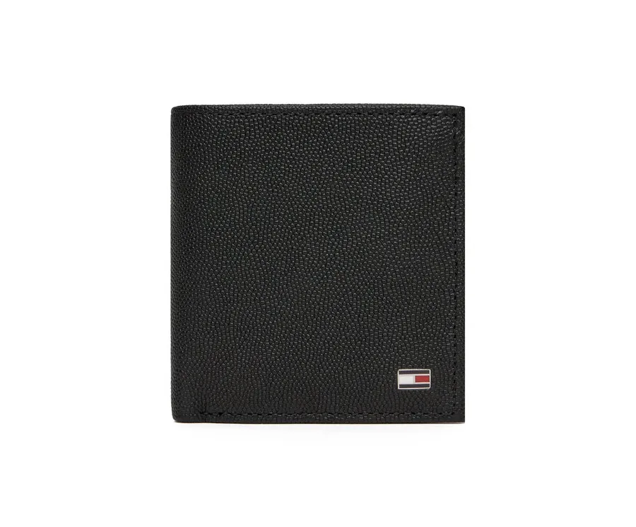 obrazek 1 Tommy Hilfiger Duży Portfel Męski Th Flag Trifold AM0AM13521 Czarny