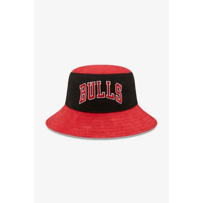 Zdjęcie New Era kapelusz bawełniany Washed Tapered Bulls kolor czerwony bawełniany 60240491-CZERWONY