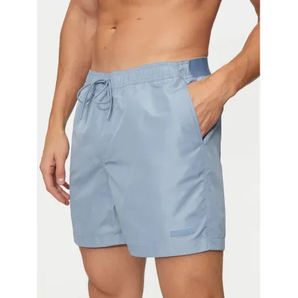 Zdjęcie Calvin Klein Swimwear Szorty kąpielowe KM0KM01082 Niebieski Regular Fit