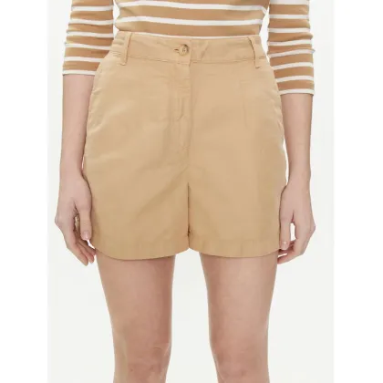 Zdjęcie Tommy Hilfiger Szorty materiałowe WW0WW41603 Beżowy Relaxed Fit