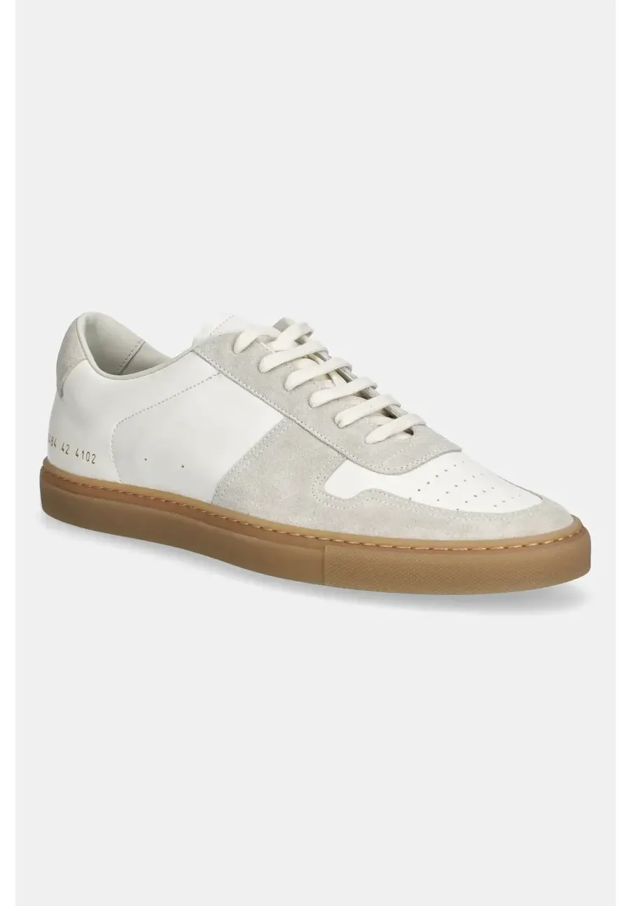 obrazek 1 Common Projects sneakersy skórzane Ball Duo Slim męskie kolor biały 2484