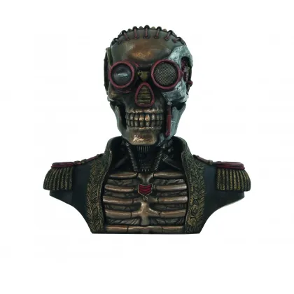 Zdjęcie Nieszablonowa dekoracja - steampunkowa figurka szkieletu w mundurze