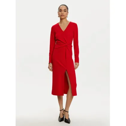 Zdjęcie Joseph Ribkoff Sukienka koktajlowa 243308 Czerwony Slim Fit