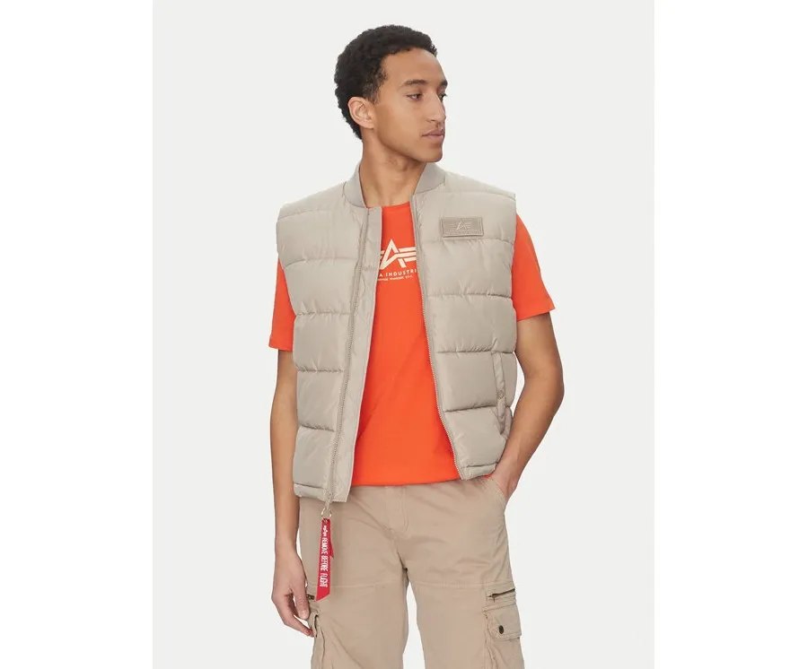 obrazek 1 Alpha Industries Kamizelka 118109 Beżowy Regular Fit
