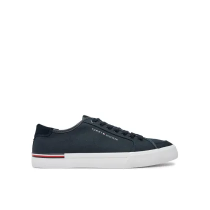 Zdjęcie Tommy Hilfiger Tenisówki Core Corporate Vulc Canvas FM0FM05398 Granatowy