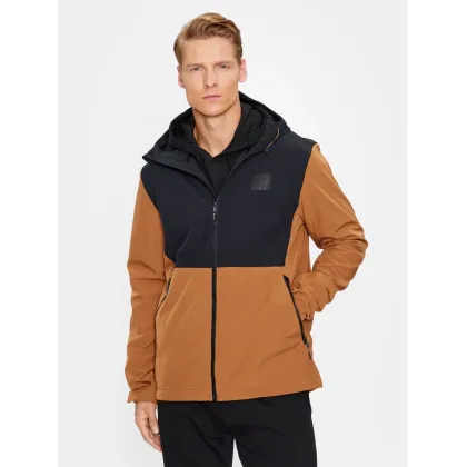 Zdjęcie 4F Kurtka softshell 4FAW23TSOFM155 Brązowy Regular Fit