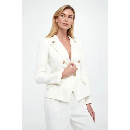 Zdjęcie Żakiet dwurzędowy ELISABETTA FRANCHI Elisabetta Franchi