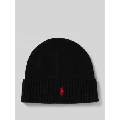 Zdjęcie Czapka wełniana z wyhaftowanym logo