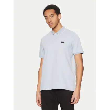 Zdjęcie Calvin Klein Polo K10K114141 Niebieski Regular Fit