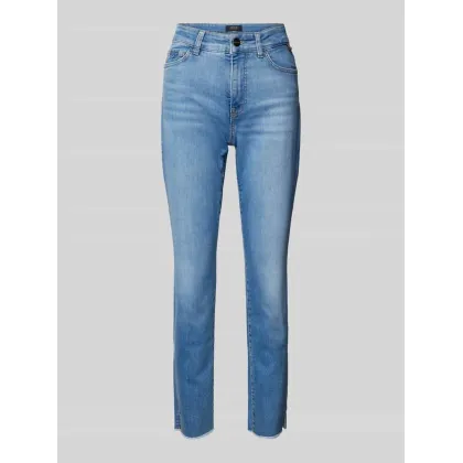 Zdjęcie Jeansy o kroju slim fit z 5 kieszeniami