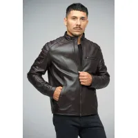Picture Leather jacket for men, perfect for business meetings - A&A Vesa