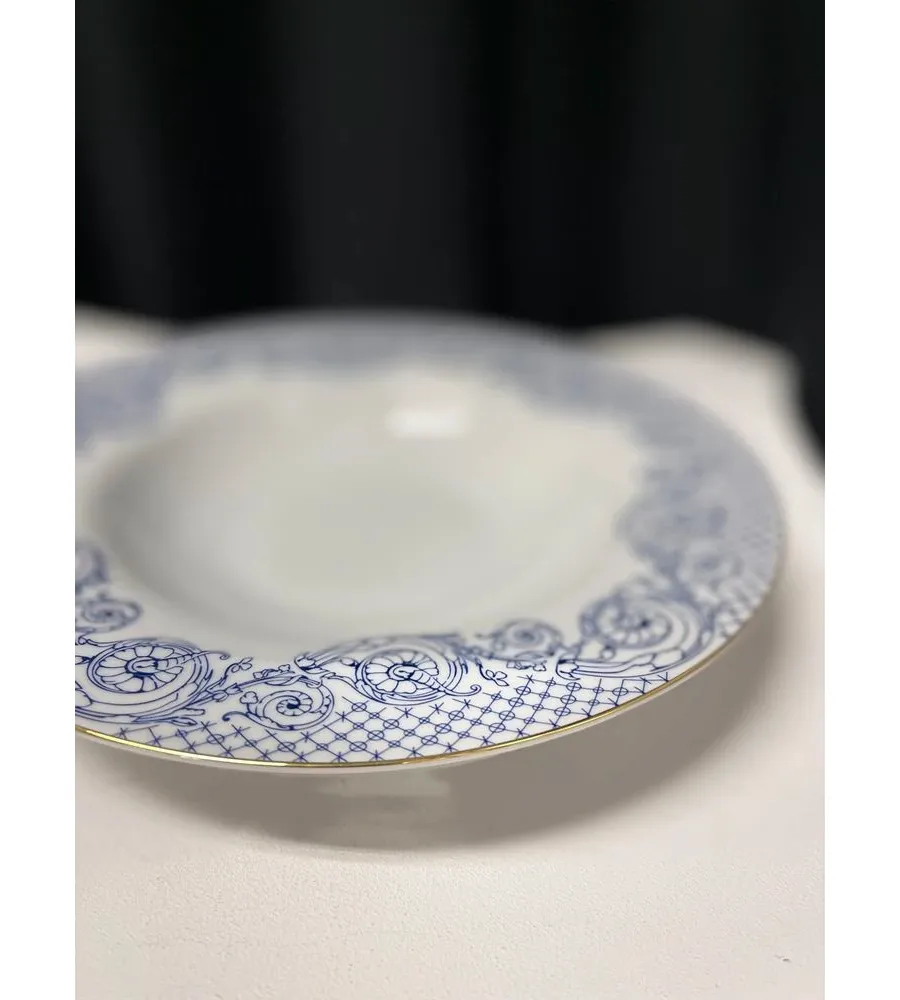 obrazek 22 Stylowa porcelanowa zastawa stołowa dla 12 osobowej rodziny - Porcel