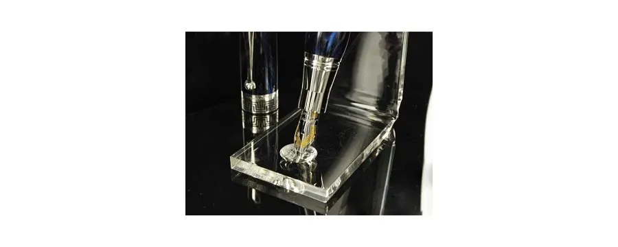 obrazek 5 Turquoise/Cyan Celluloid Fountain Pen Miya Montegrappa
