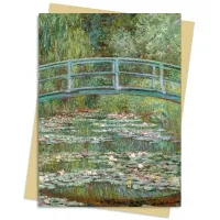 Zdjęcie Pakiet kartek na życzenia (Claude Monet: Most nad stawem dla lilii wodnych) - Flame Tree Publishing